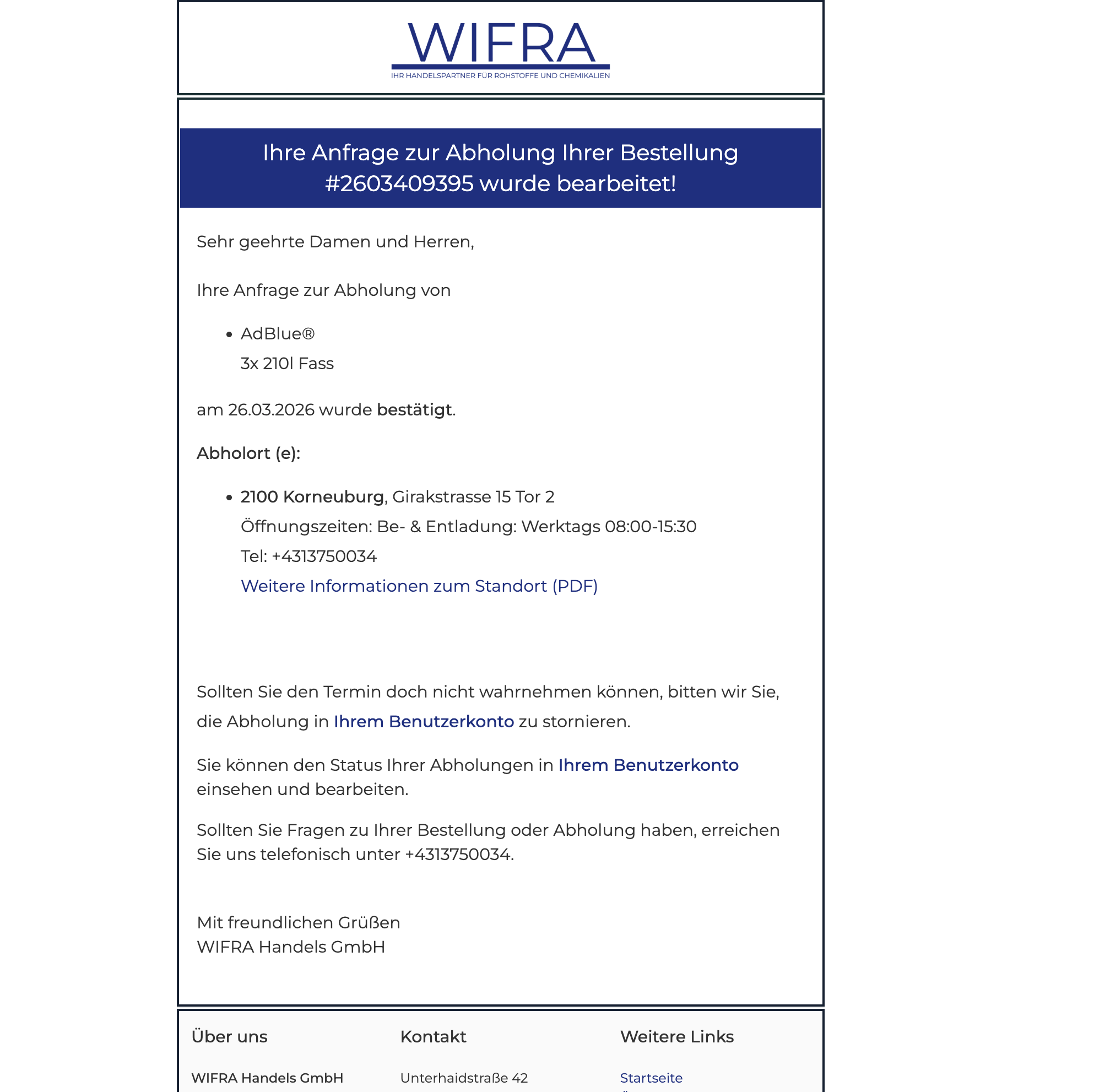 Schritt 20: Übersicht aktualisiert