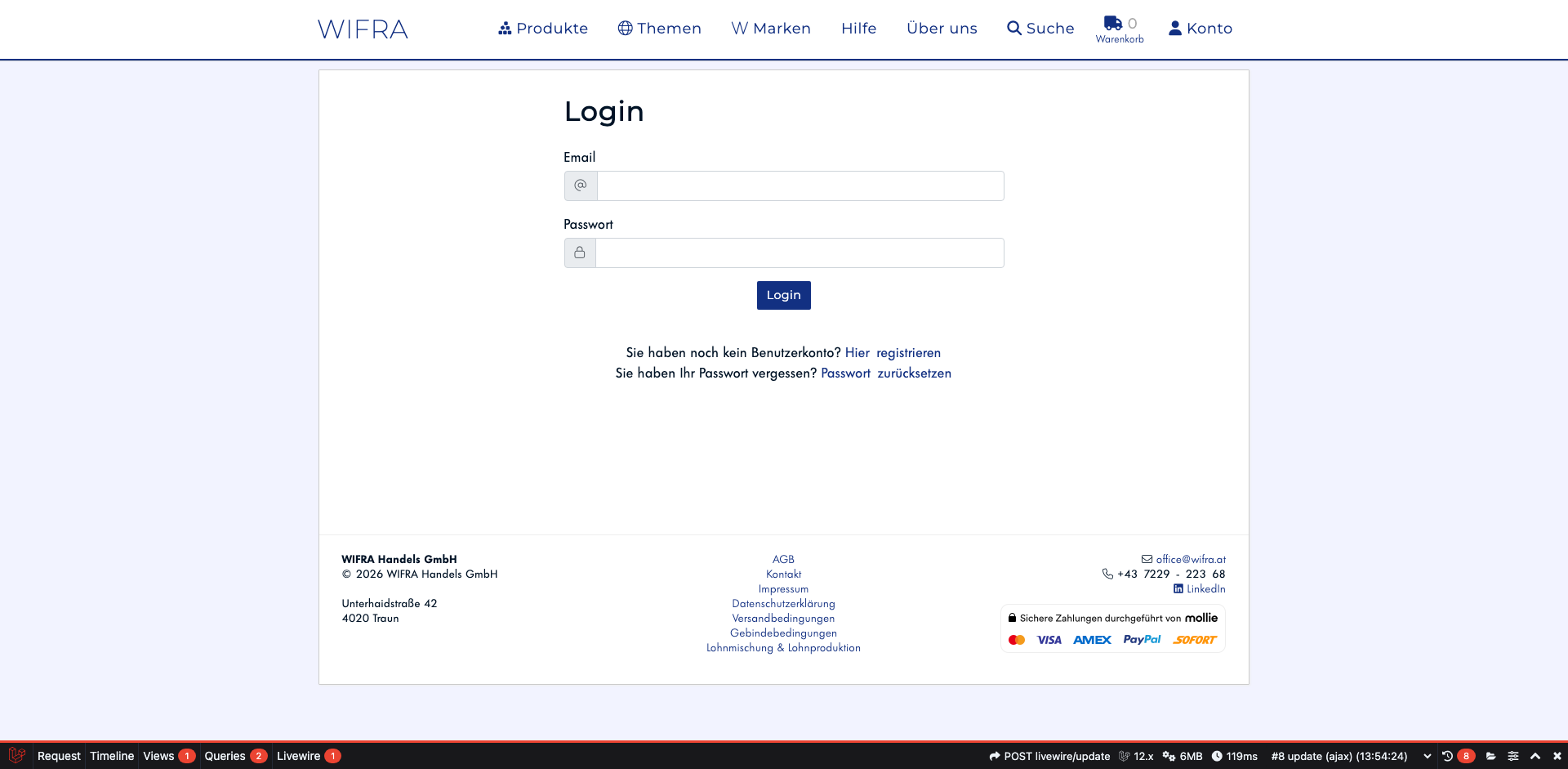 Schritt 1: Login-Seite öffnen