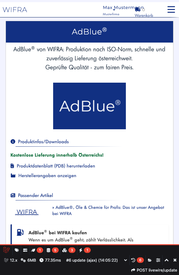 Schritt 4: Produktseite öffnen