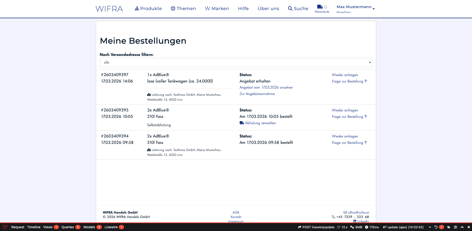 Schritt 18: Zur Angebotsannahme