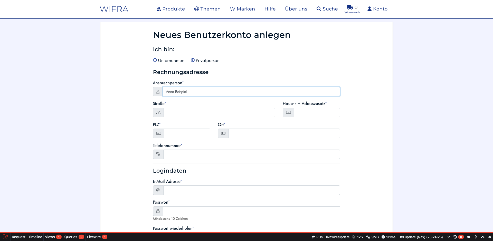 Schritt 3: Name eingeben