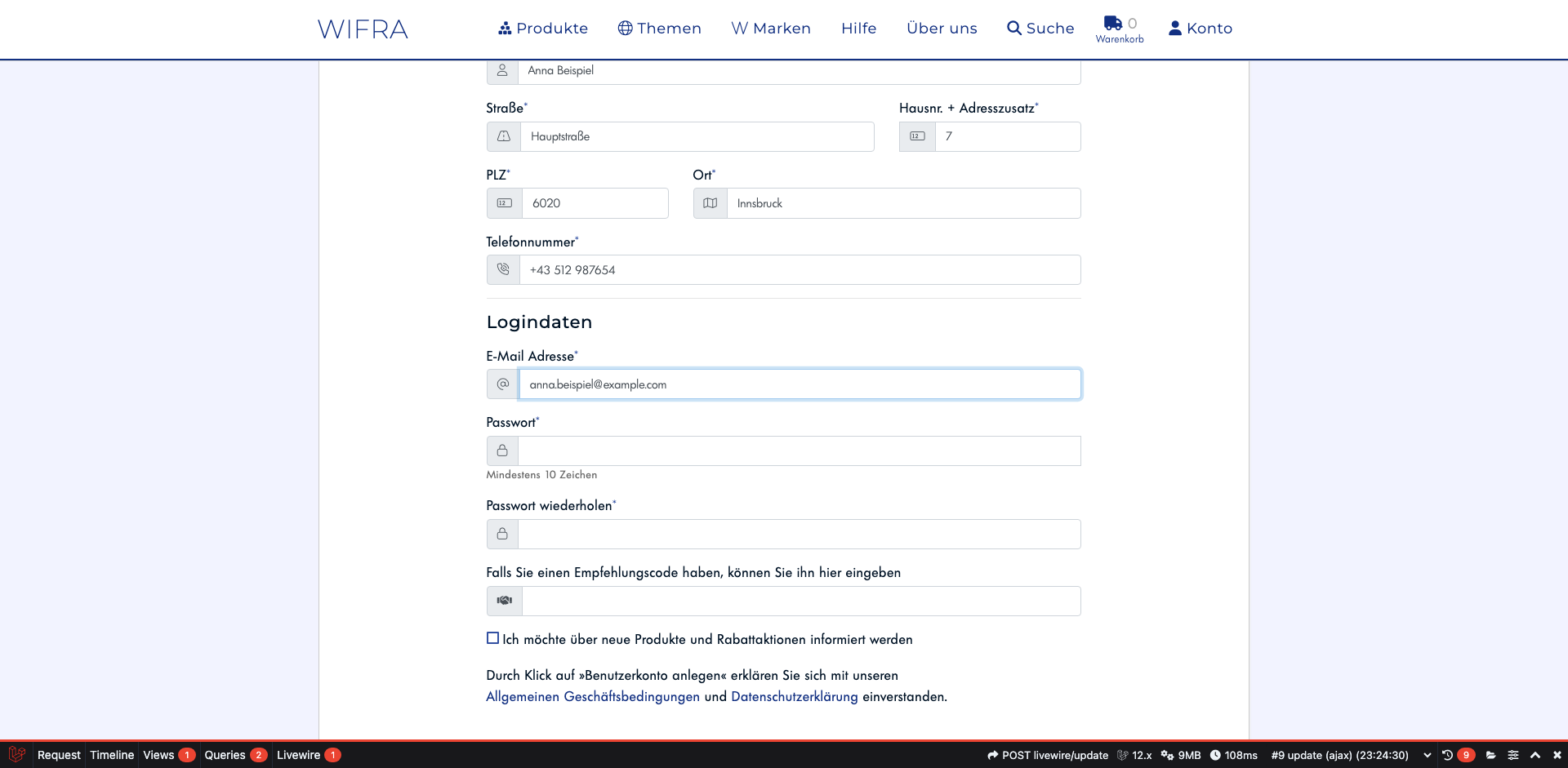 Schritt 7: E-Mail-Adresse eingeben