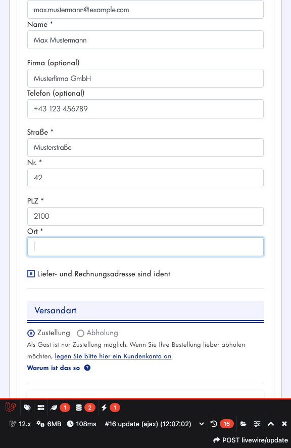 Schritt 11: AGB akzeptieren