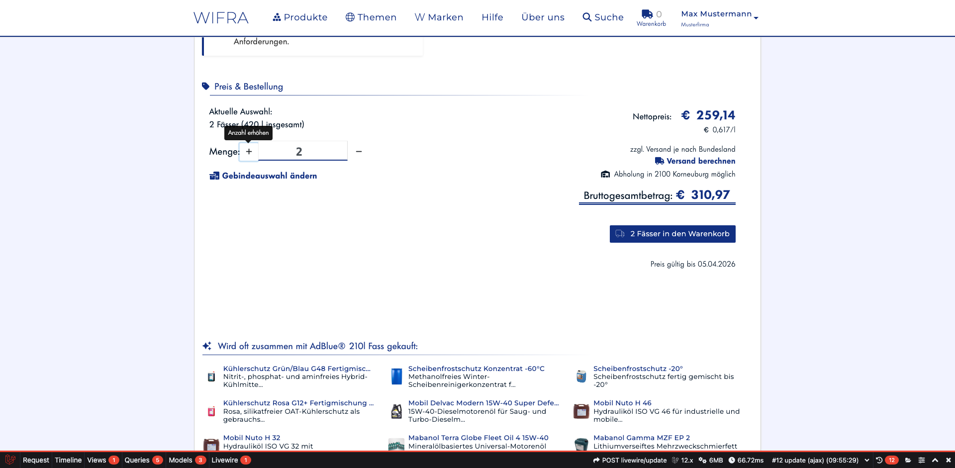Schritt 6: Zum Warenkorb hinzufügen